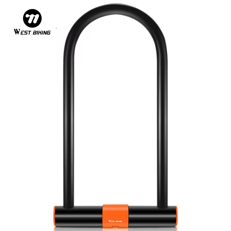 U Lock Heavy Duty - WEST BIKING из углеродистой стали для