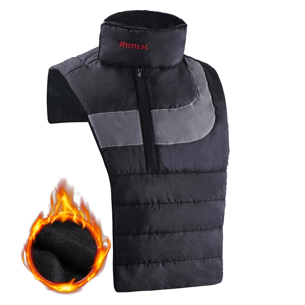 Reflective Vest Cycling - Зимний мотоциклетный жилет-защитник для шеи, регулируемый