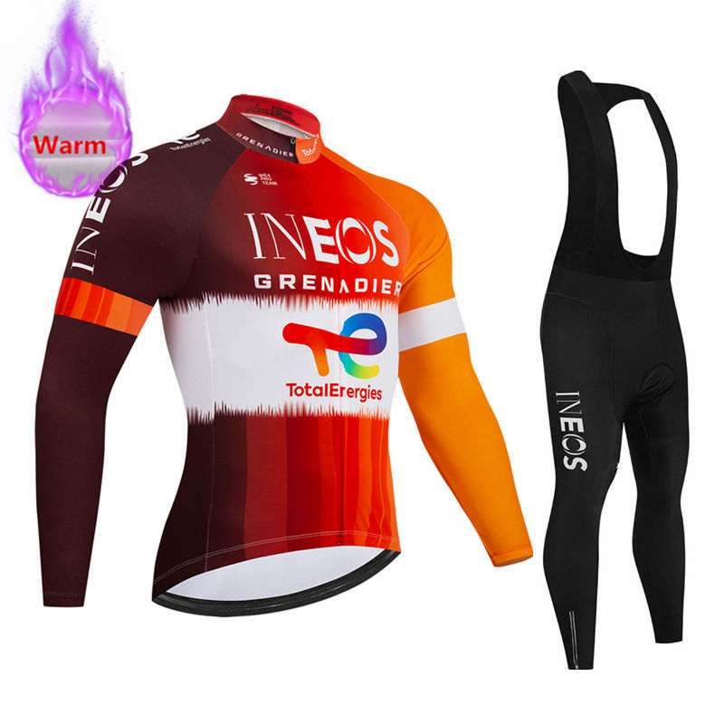 Cycling Community - Комплект зимней велосипедной одежды Ineos Team: