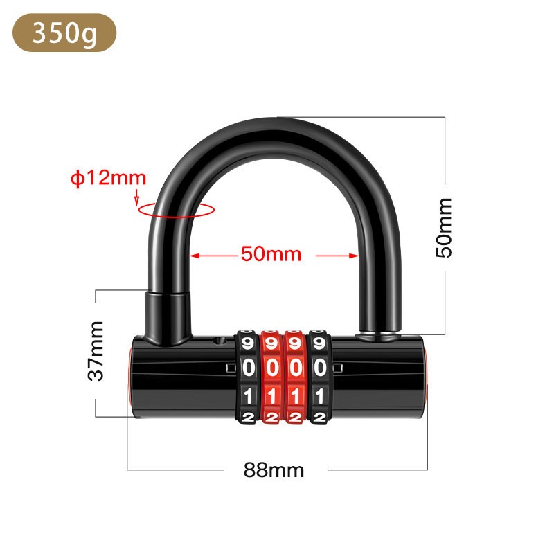 Удлиненный U-образный противоу – обзор и цена U Lock Heavy Duty