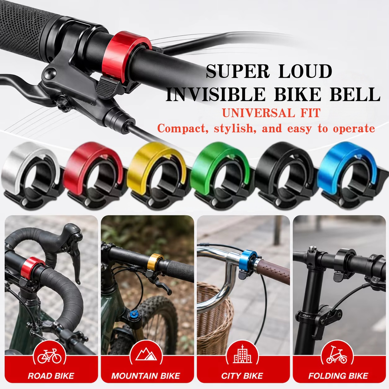Велосипедный звонок, гудок для – обзор и цена Bell Handlebar Ring