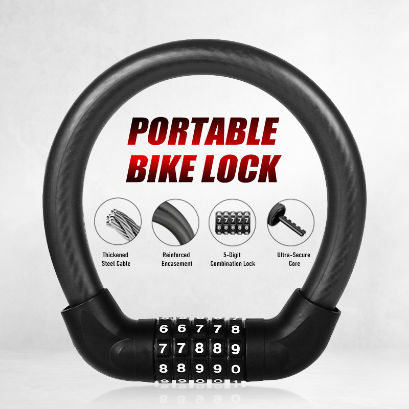 5-значный кодовый велосипедный – обзор и цена U Lock Heavy Duty