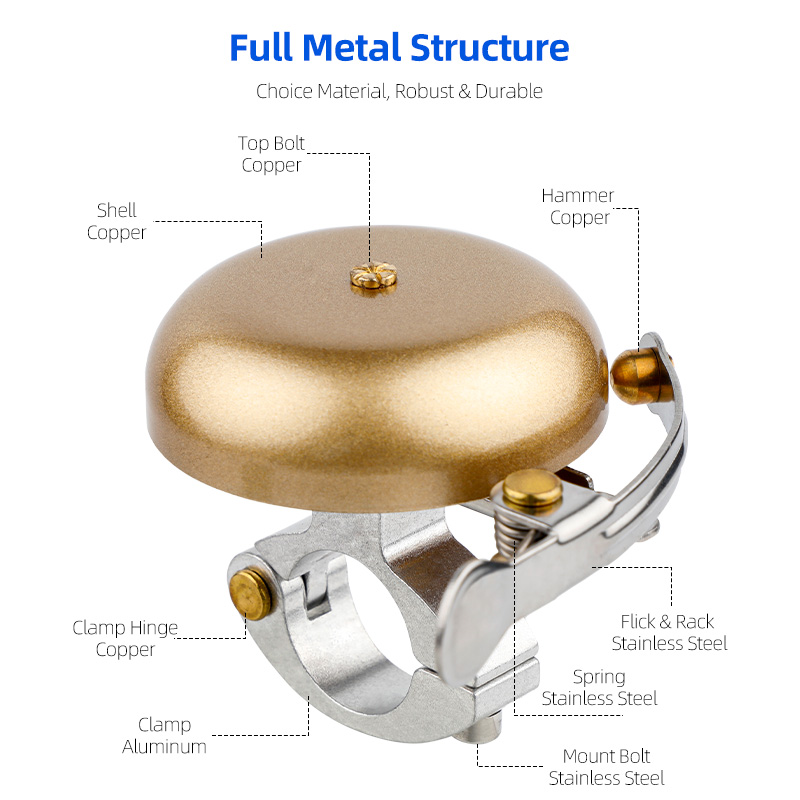 Классический велосипедный лату – обзор и цена Bell Handlebar Ring
